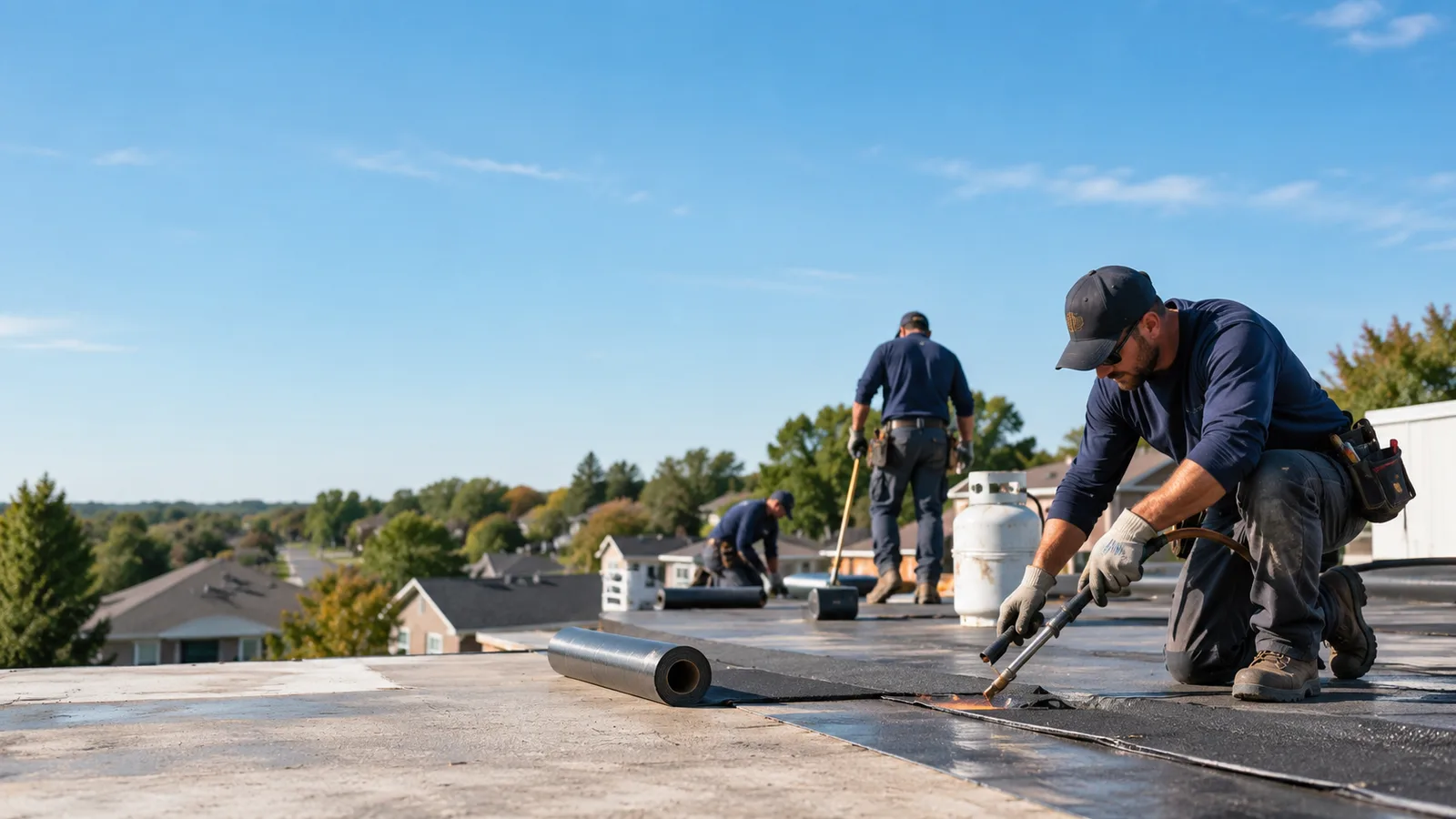 Flat Roof Leak Repair providers in Edmonton, KY